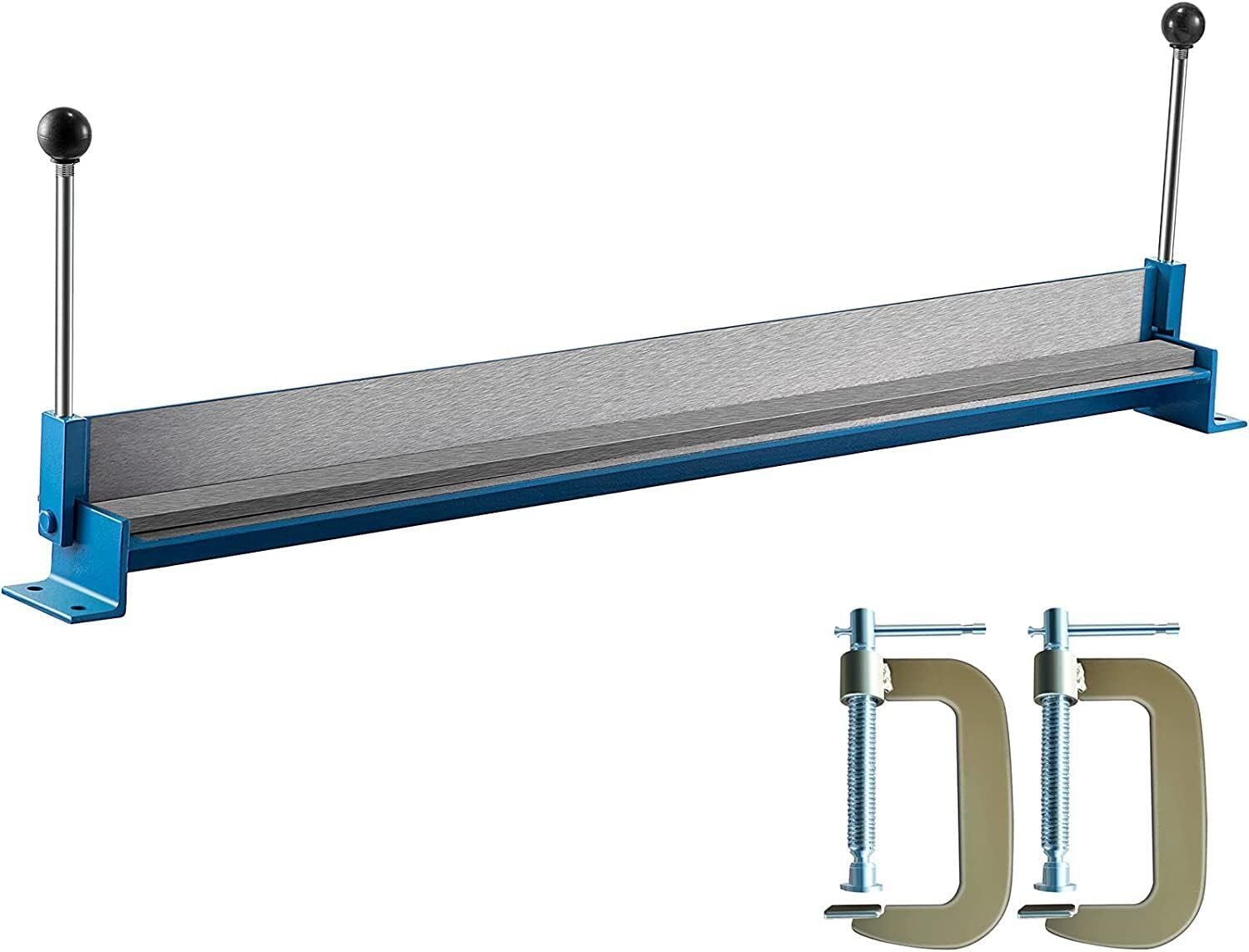 Manual 36" Sheet Metal Bender Brake 090 Degree 20 Gauge Steel 14 Gauge