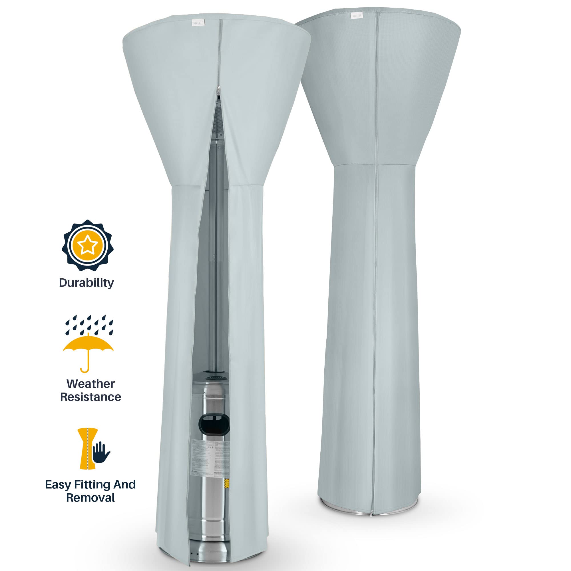 Heat Lamp Cover Pyramid Torch Patio Heater Covers With Zipper