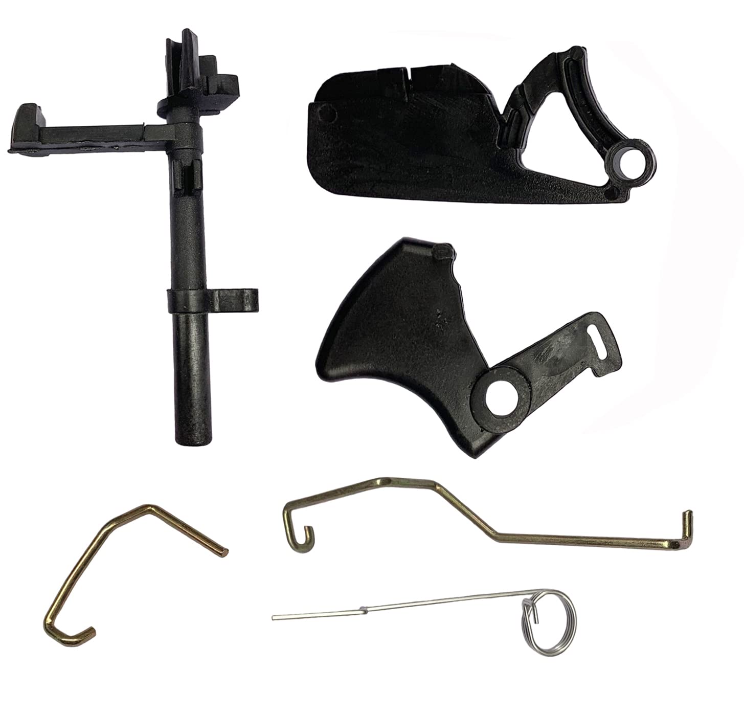 LUOCHENGHUA MS170 MS180 Chainsaw Throttle Trigger Choke Rod with Trigger Spring Switch Shaft Sets Fits for Stihl 017 MS170 018 MS180 Compatible with 1130 182 0900, 1130 182 1000