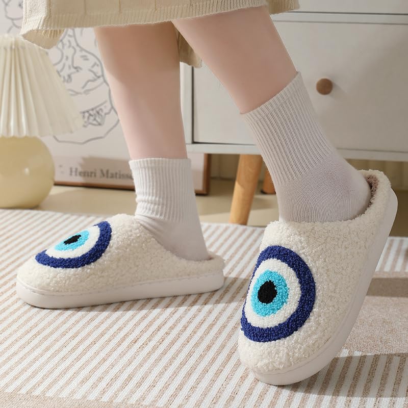 Image of Women's Men's Strawberry Slippers Cute Fruit Home Slippers Winter Fuzzy Memory Foam Fluffy Warm House Shoes