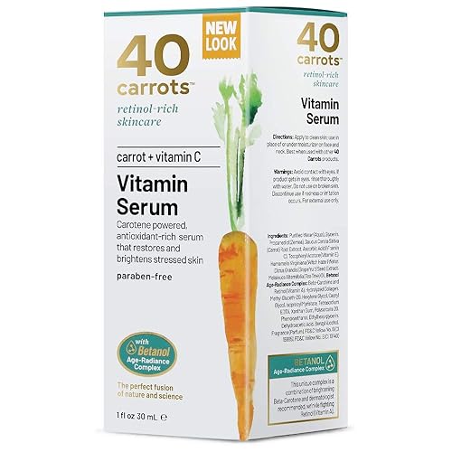 Miniatura 3 de 40 Carrots Suero vitamínico  vitamina C  hidrata ilumina y suaviza el tono de la piel ayuda a reducir las líneas finas y las arrugas hecho en