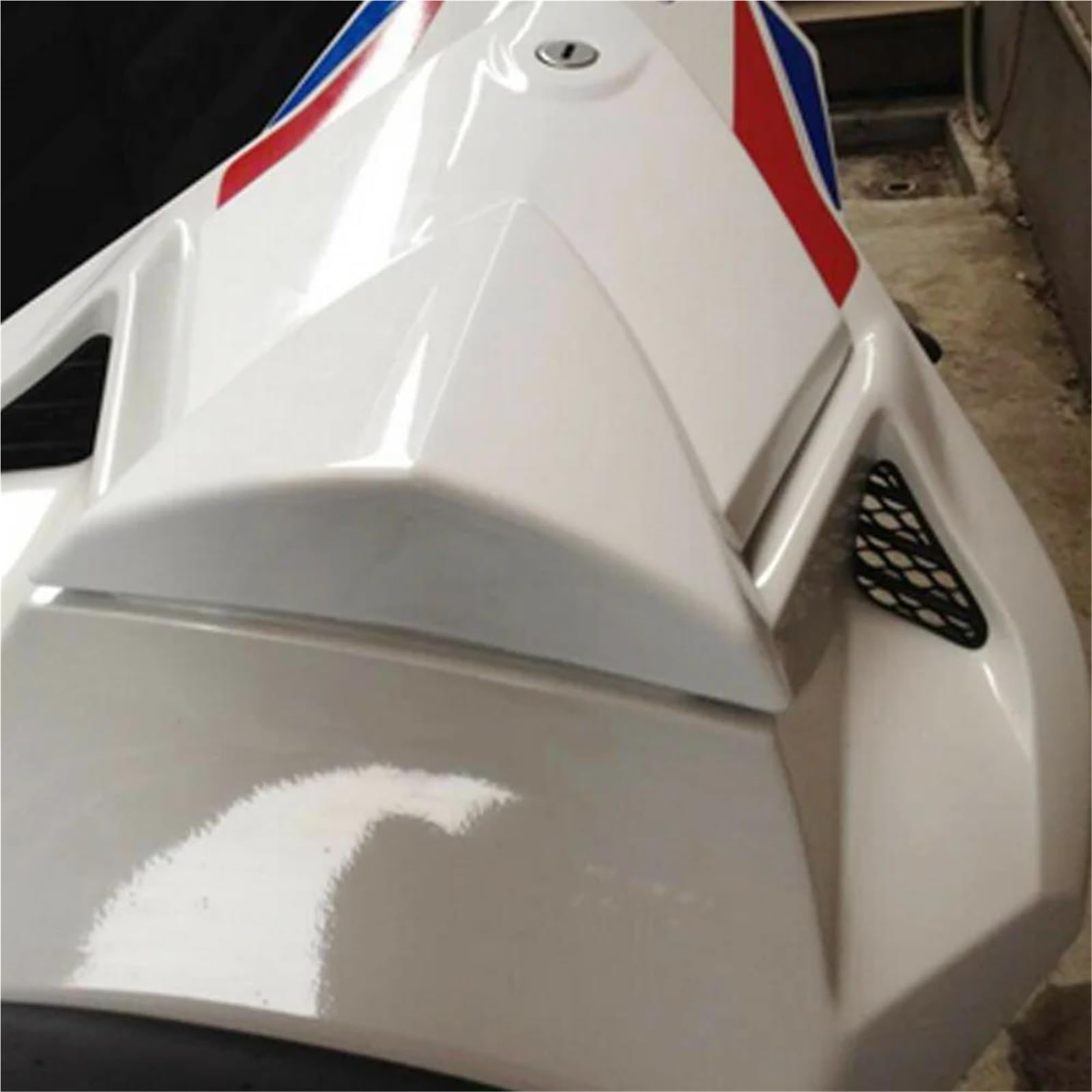 Soziusabdeckung Motorrad-Sitzabdeckung Höcker Für S1000RR 2015-2018 & S1000R 2009-2014 Soziusabdeckung Heckverkleidung(Twill-Muster)