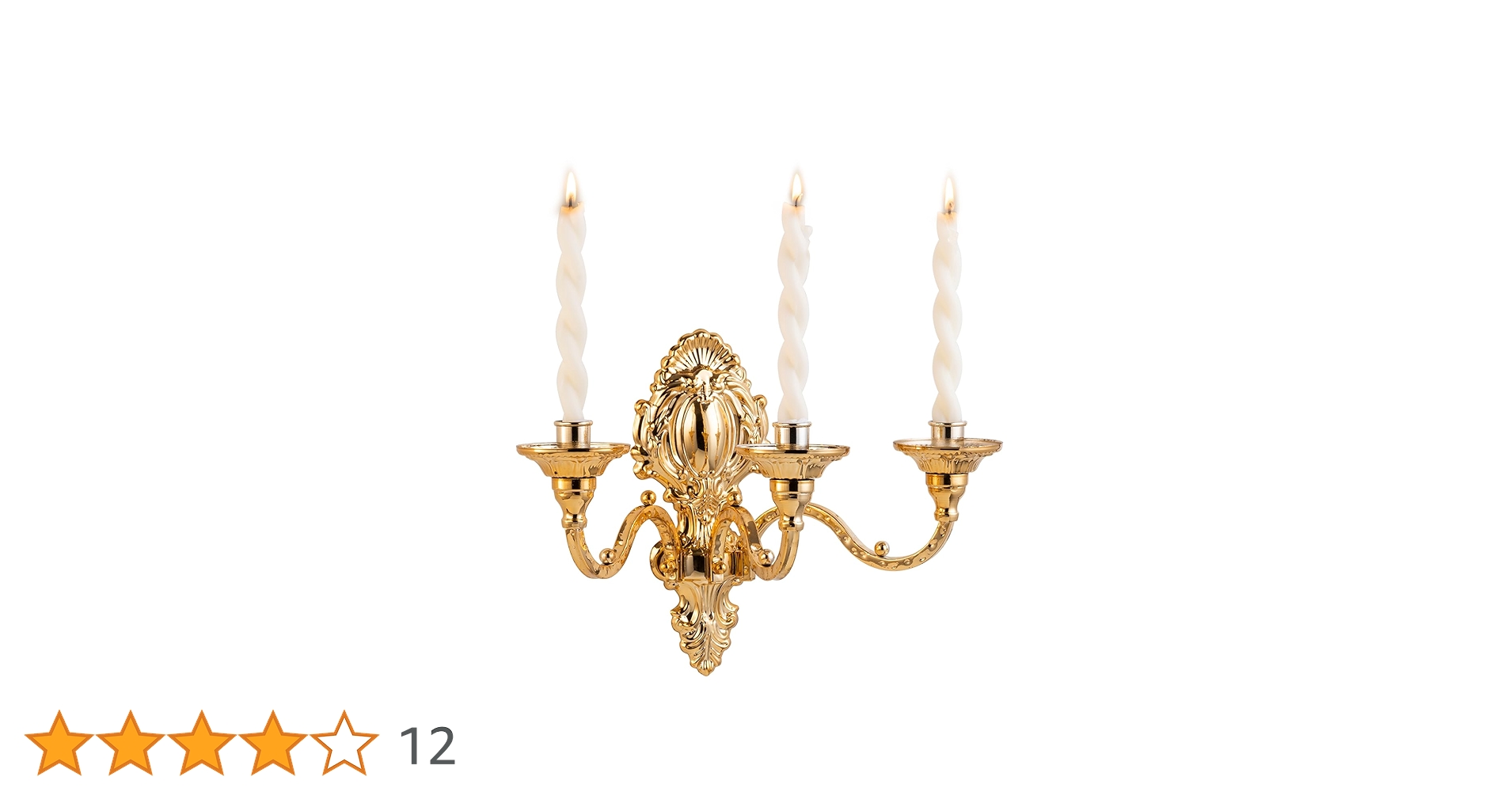 ヴィンテージ真鍮キャンドル壁取り付け用燭台 Amazon.co.jp: 壁キャンドル燭台真鍮キャンドル燭台壁掛け