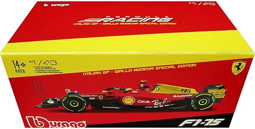 Miniatura 3 de Bburago - Hierro F1-75 - Italia Monza GP 2022-1/43