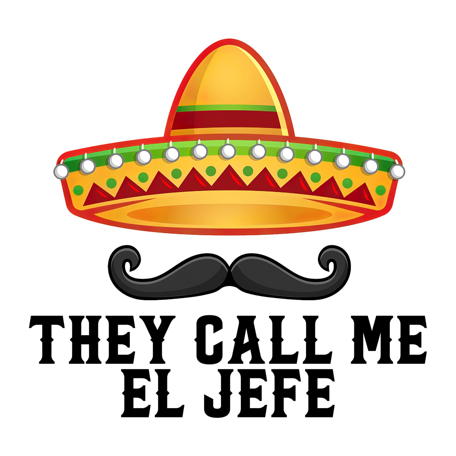 Stickers They Call Me El Jefe imperméables pour personnaliser votre skateboard