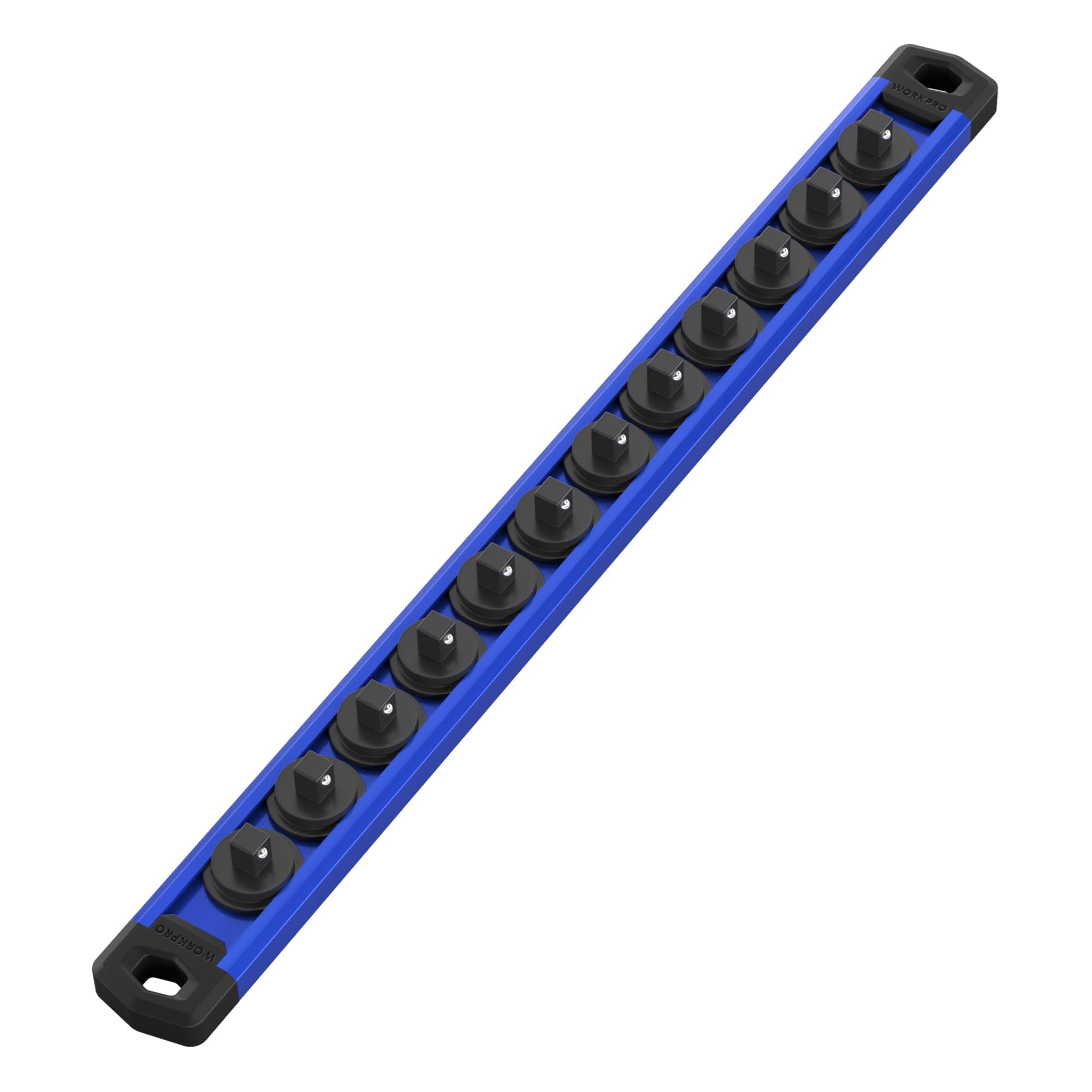 Snapklik.com : WORKPRO Magnetic Socket Organizer, 1/4-Inch Drive ...