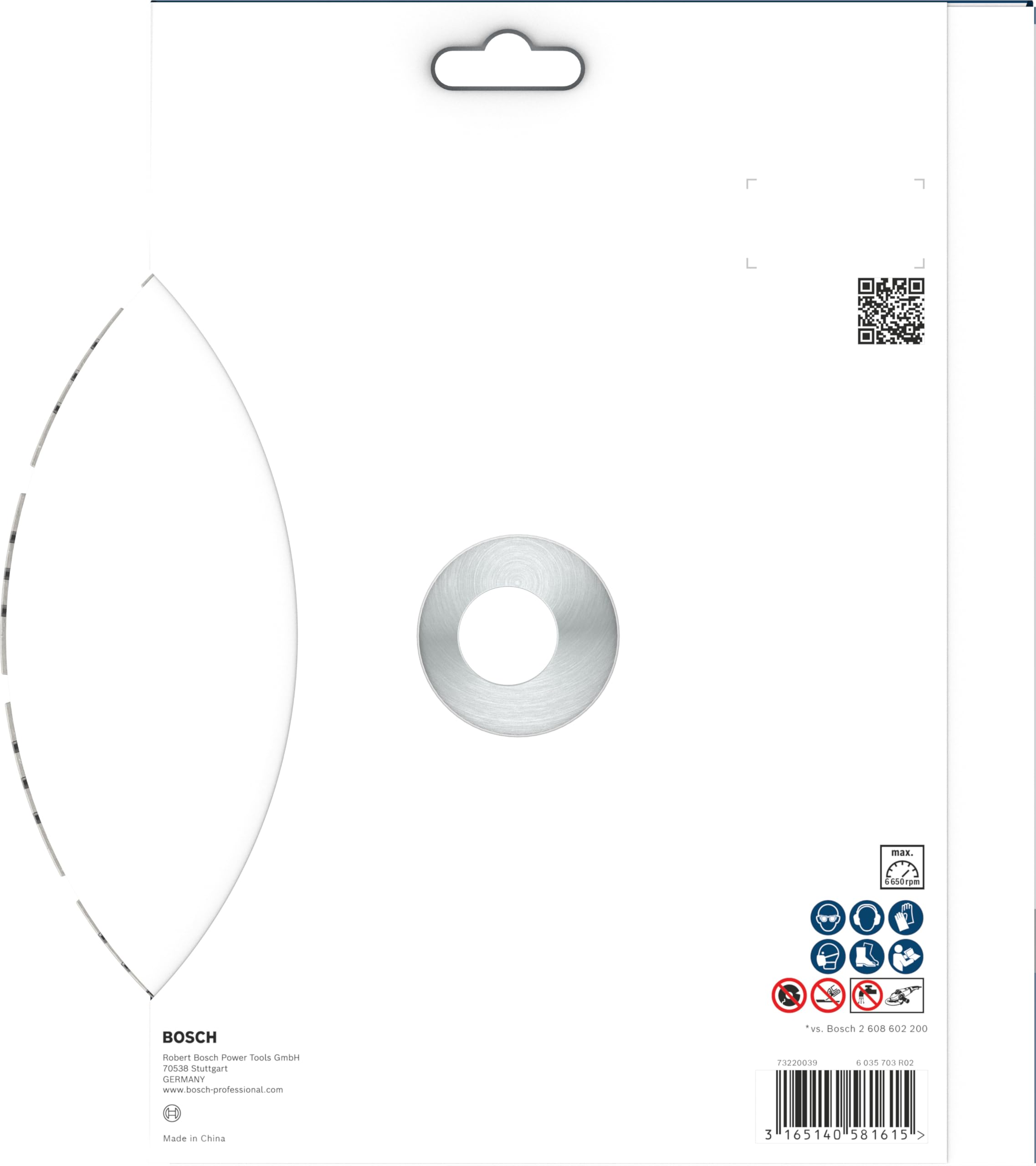 Bosch 2 608 602 655 - Disco de corte de diamante Best for Concrete - 230 x 22,23 x 2,4 x 15 mm (pack de 1)