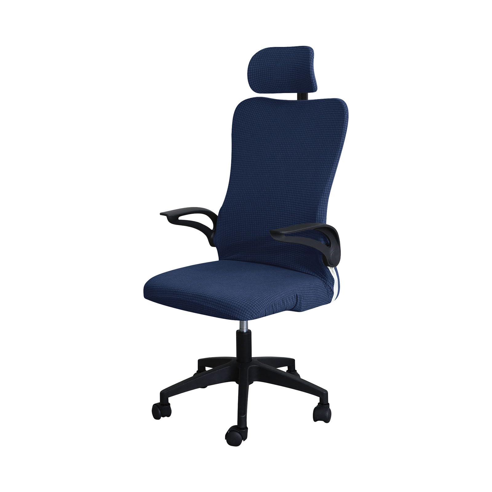 Leomix B Ergonomic Office Chair Cover Set, With Headrest Cover, Universal Chair Slipcovers Soft Comfortable Washable, For Office Executive Chair,