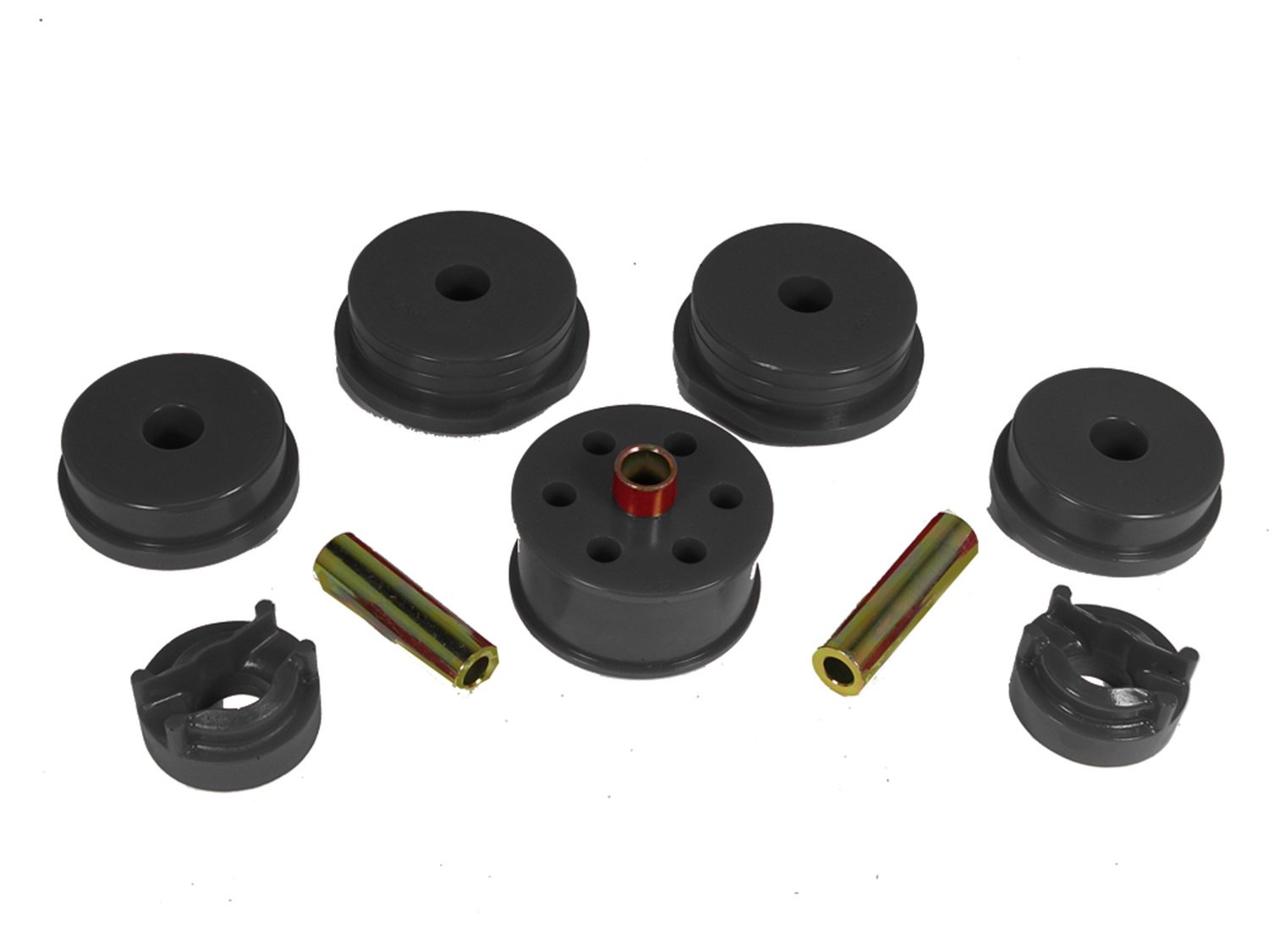 Kit de inserción de montaje de motor y transmisión negro Prothane 13 1904 BL