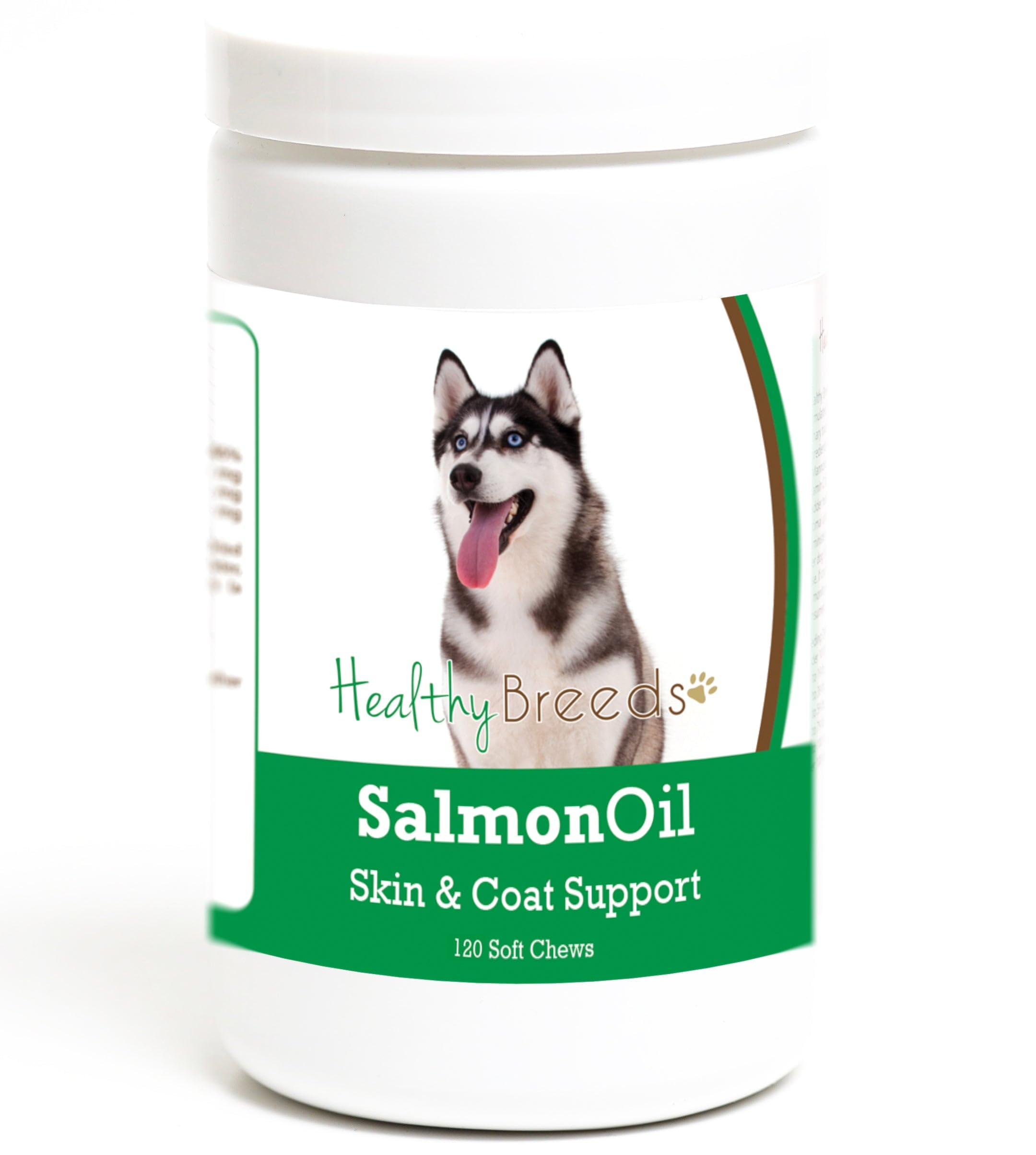Healthy Breeds Siberian Husky Salmon Oil Soft Chews 120 Count