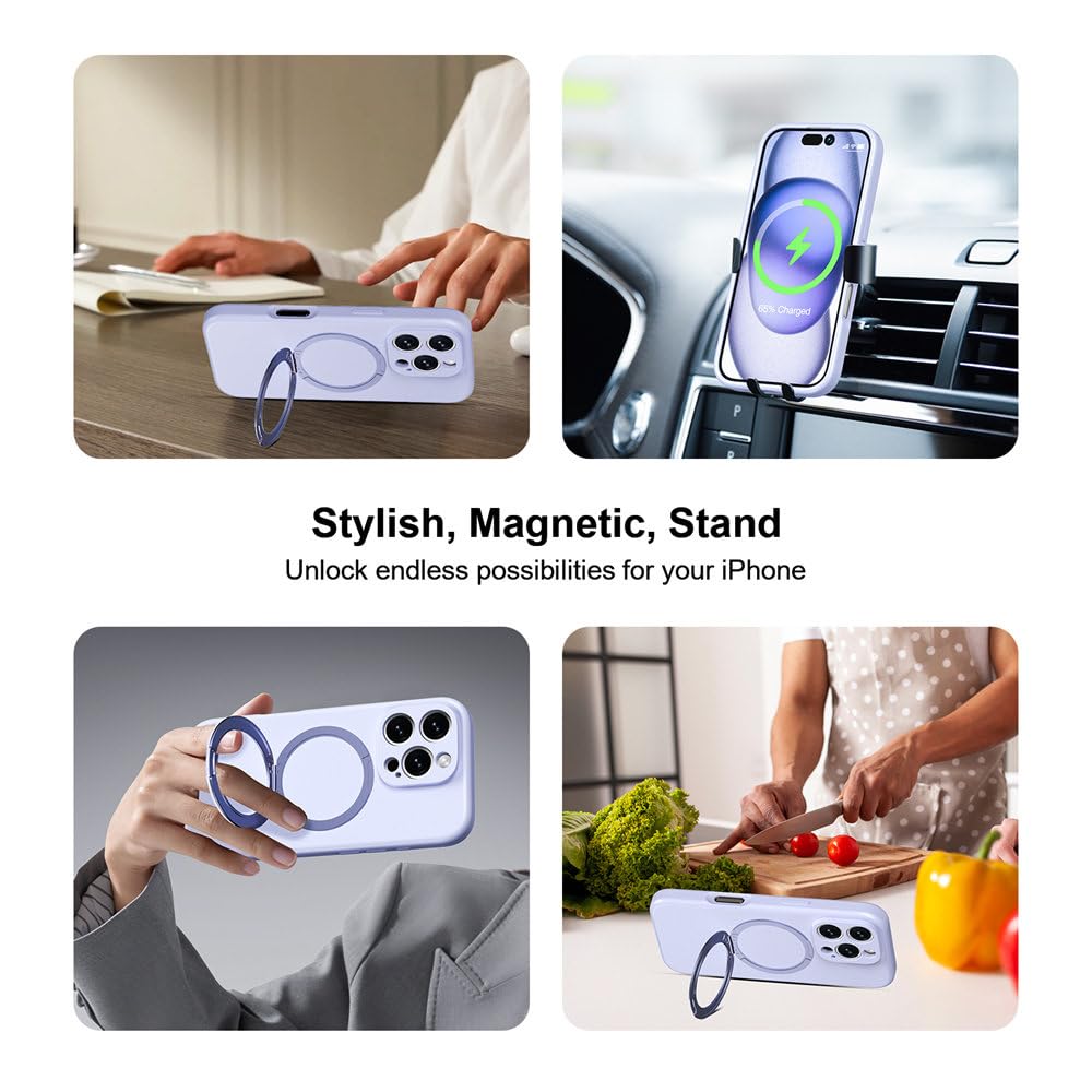 Amazon.co.jp: 高級液体シリコン折りたたみ式マグネットスタンド電話