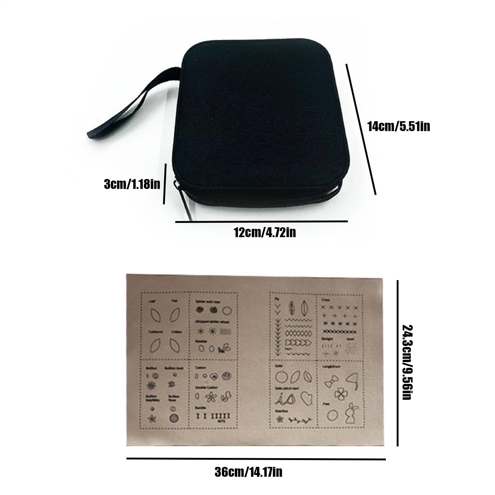 Ricamo – Manuale Principiante – – Modelli pratici, punti manuali | Tecniche di ricamo illustrate passo dopo passo per la riparazione di vestiti, decorazioni per la casa, hobby creativi
