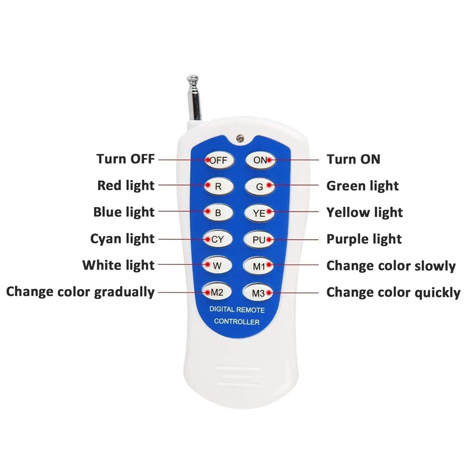 Luces De Paisaje Submarino - Foco LED Piscina, Foco Sumergible IP68, Foco Sumergible LED con Cambio De Color RGB, para Jardín, Focos De Piscina, con Mando A Distancia(12V,6w)