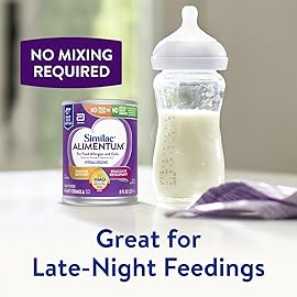Similac Alimentum with 2\'-FL HMO Hypoallergenic Infant Formula, for Food Allergies and Colic Due to Protein Sensitivity, Ready-to-Feed Baby Formula, 8-fl-oz Bottle, Pack of 24