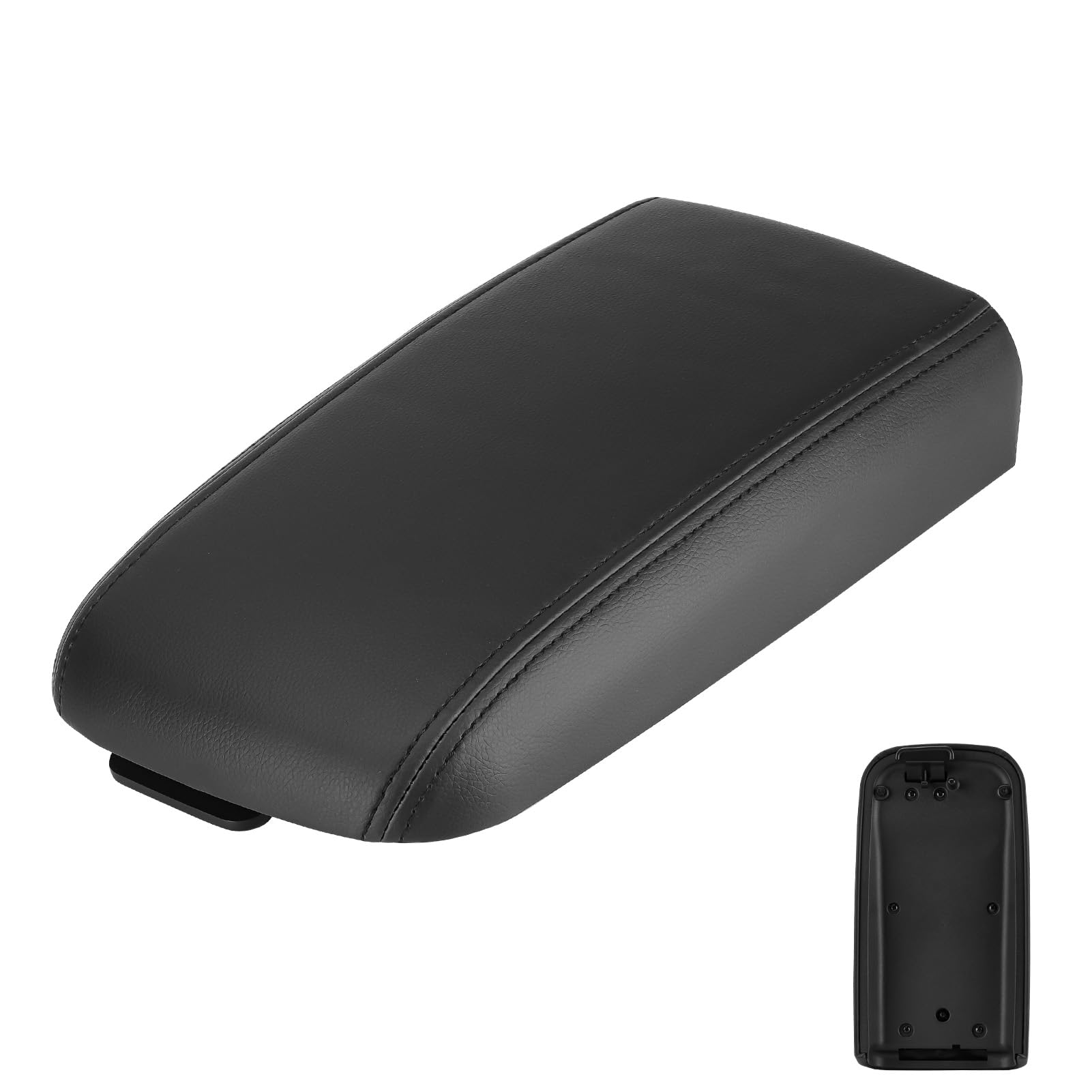 Youxmoto Center Console Lid Fit for Chevy Trailblazer/Fit for GMC Envoy 2002 2003 2004 2005 2006 2007 2008 2009; Armrest Cover Fit for Buick Rainier/for Isuzu Ascender, Black
