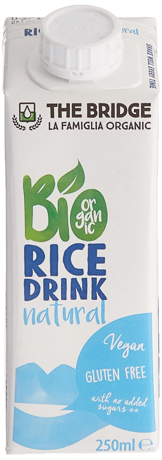 Bevanda di riso naturale senza glutine 250ml EKO The Bridge