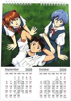 Amazon | 新世紀エヴァンゲリオン 壁掛けカレンダー 2026年 Amazon | 新世紀エヴァンゲリオン 壁掛けカレンダー 2026年