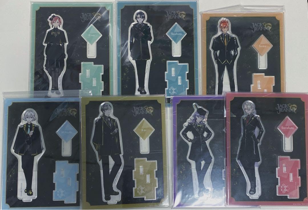 Amazon.co.jp: ジャックジャンヌ アクリルスタンドセット 1st