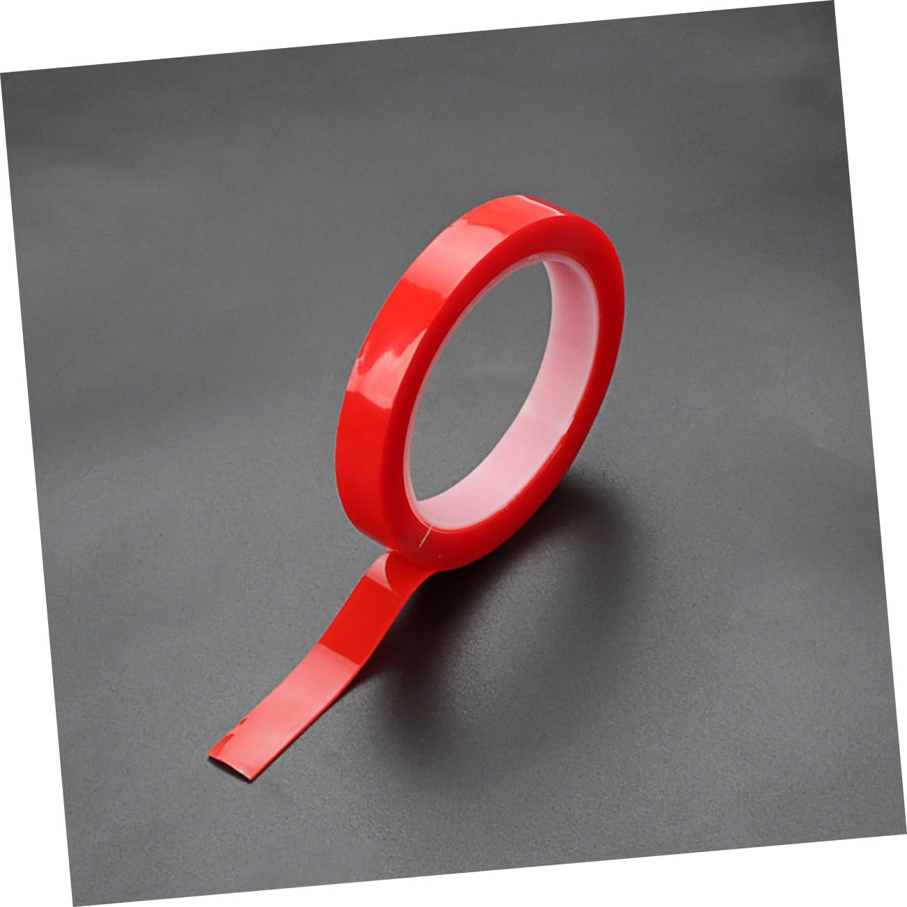 Housoutil 4 Rollen Bürokratie Band schwere Montageband doppelseitiges klebeband strapazierfähig multifunktionales doppelseitiges Klebeband Mehrzweckband breites Klebeband Acrylsäure rot