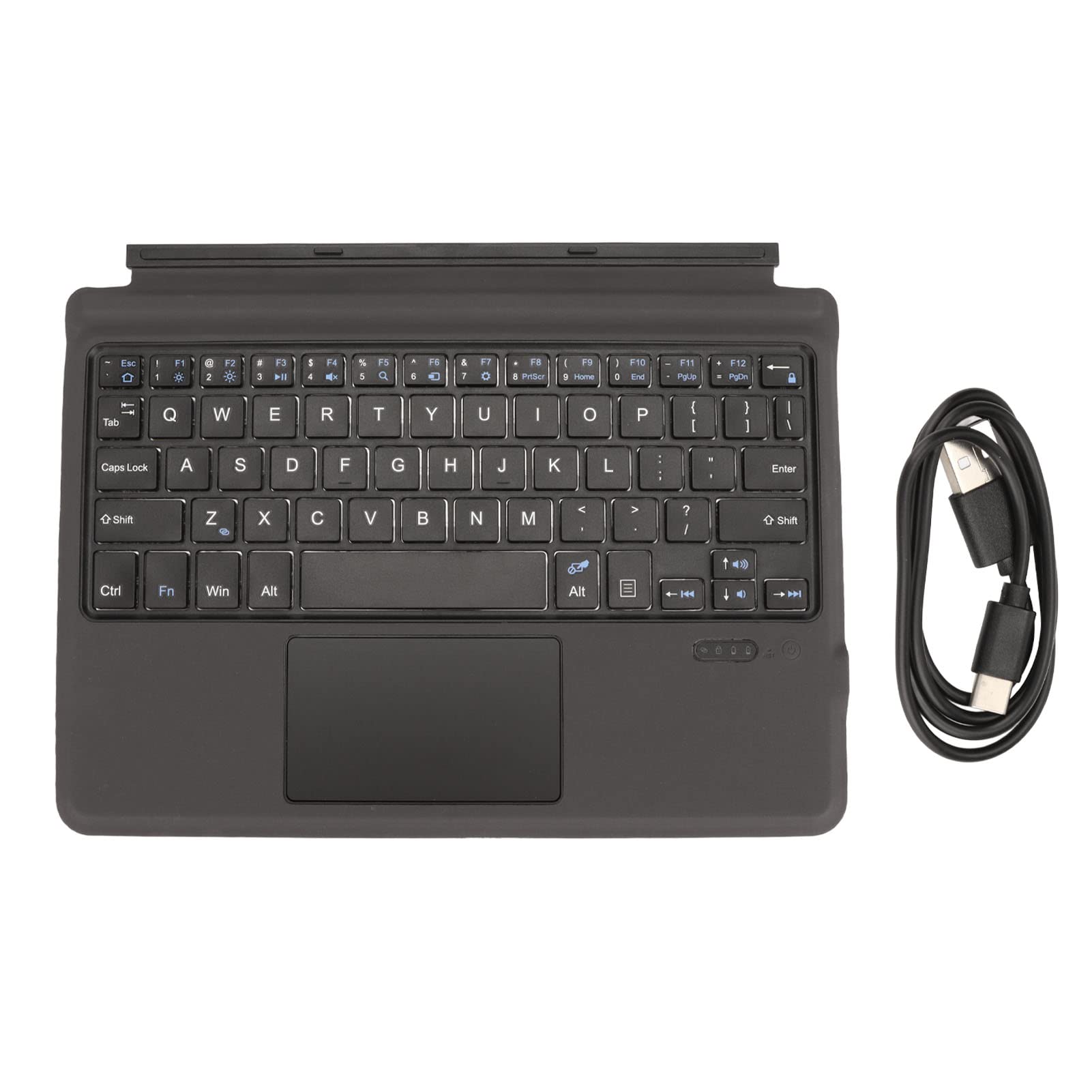 Tastiera Bluetooth Wireless Portatile con Touchpad Ergonomica e