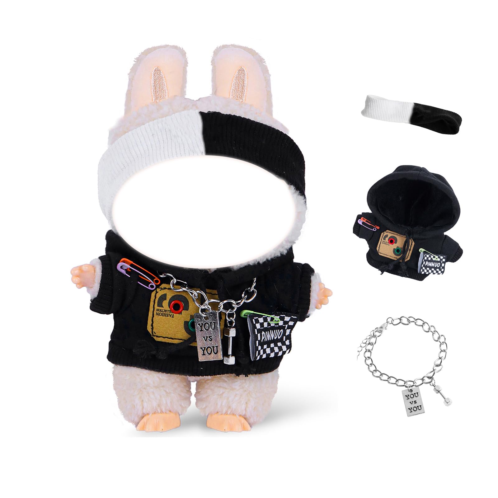 17 cm Doll Clothes Clothes for Doll Cute Accessories for Fashion Dolls Clothing Girl Chic Style Set Elegant Dress Accessories