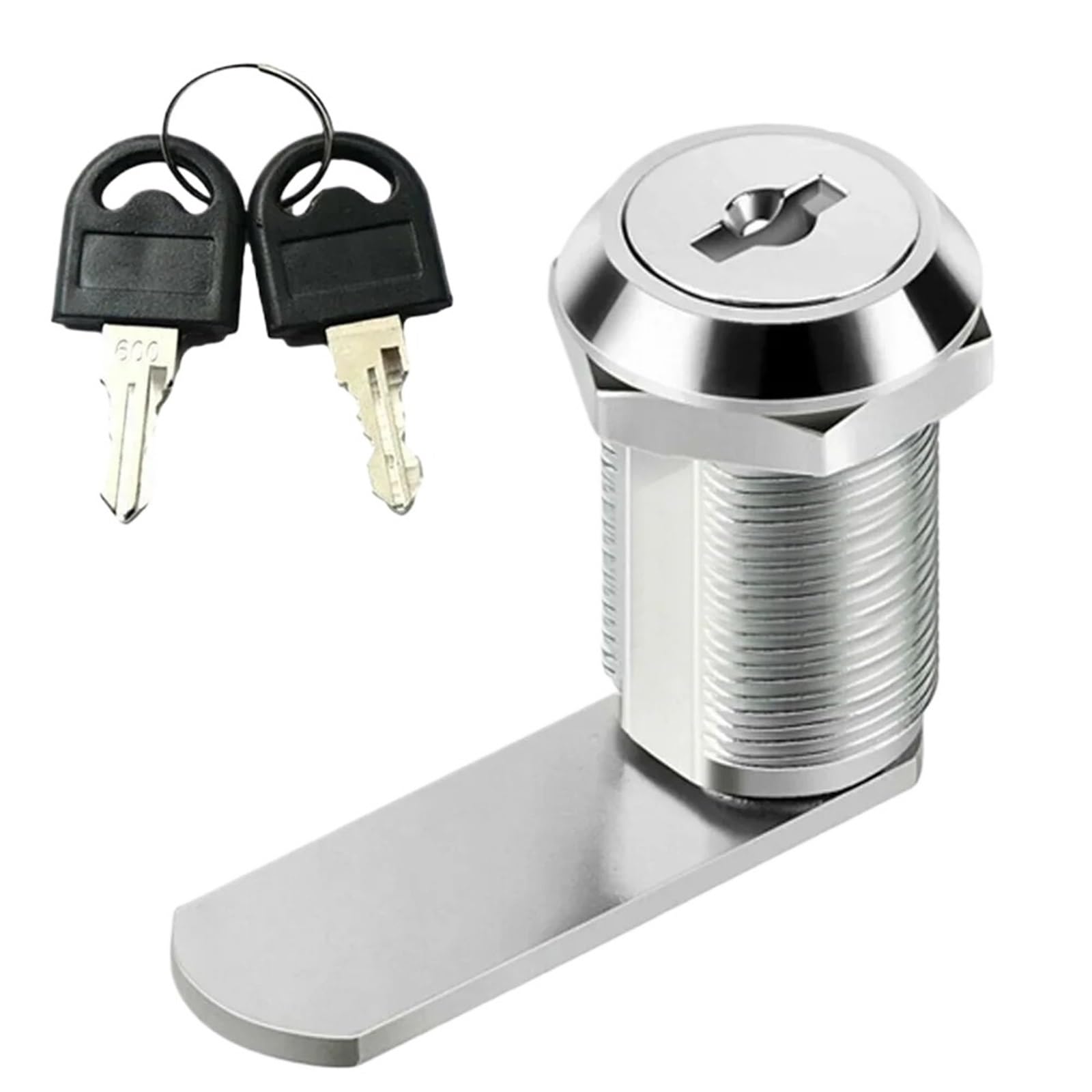 Dsfihjo 30Mm Mailbox Lock Drawer Cabinet Lock Single Opening 16Mm/20Mm/25Mm/ Cam Mail Box Locker Replacment Sliver(30Mm)