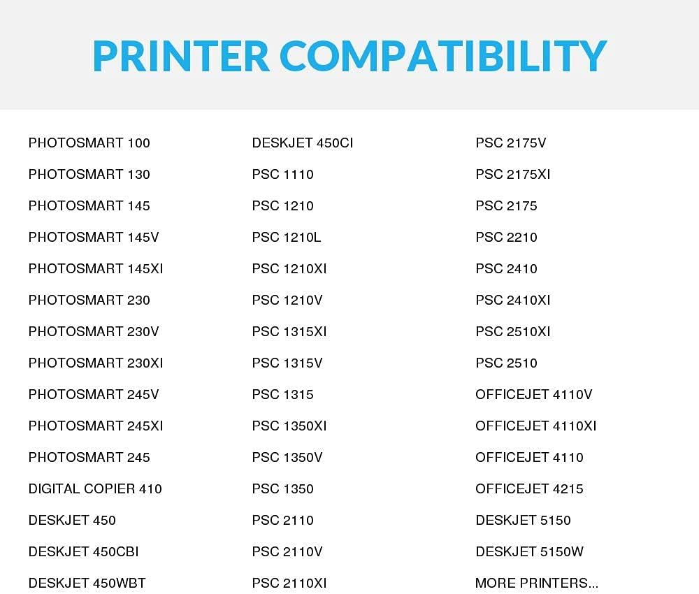 SPEEDYINKS Remanufactured Ink Cartridge Compatible with HP 57 (Tri-Color) for use in Deskjet 5550, OfficeJet 6110, F4140, 5650, 5510, 4215, F4135, PSC 1315, 1210, 1350, FAX 1240, 1209PSC