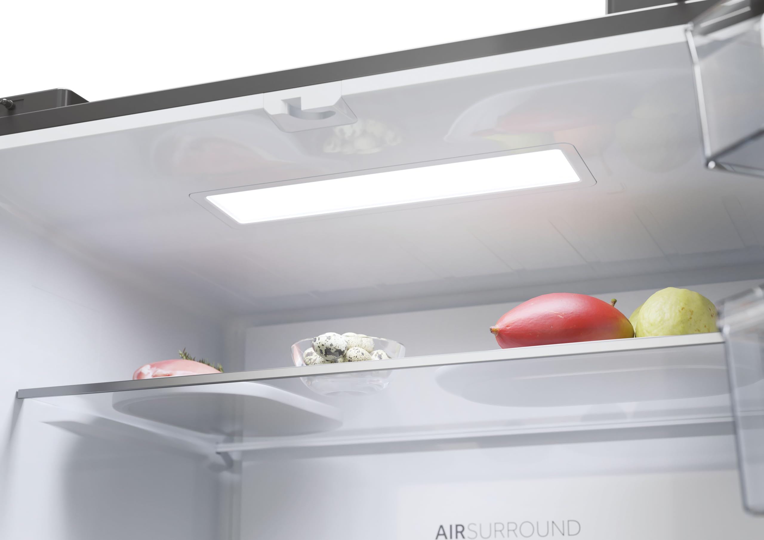 Haier CUBE 83 SERIE 5 HCW58F18EHMP Frigorifero Frigorifero/Total No Frost/Smart Hon-App/Dispenser Acqua & Macchina per cubetti di ghiaccio/ABT Pro/HumidityZone/MySwitchZone/Acciaio inossidabile