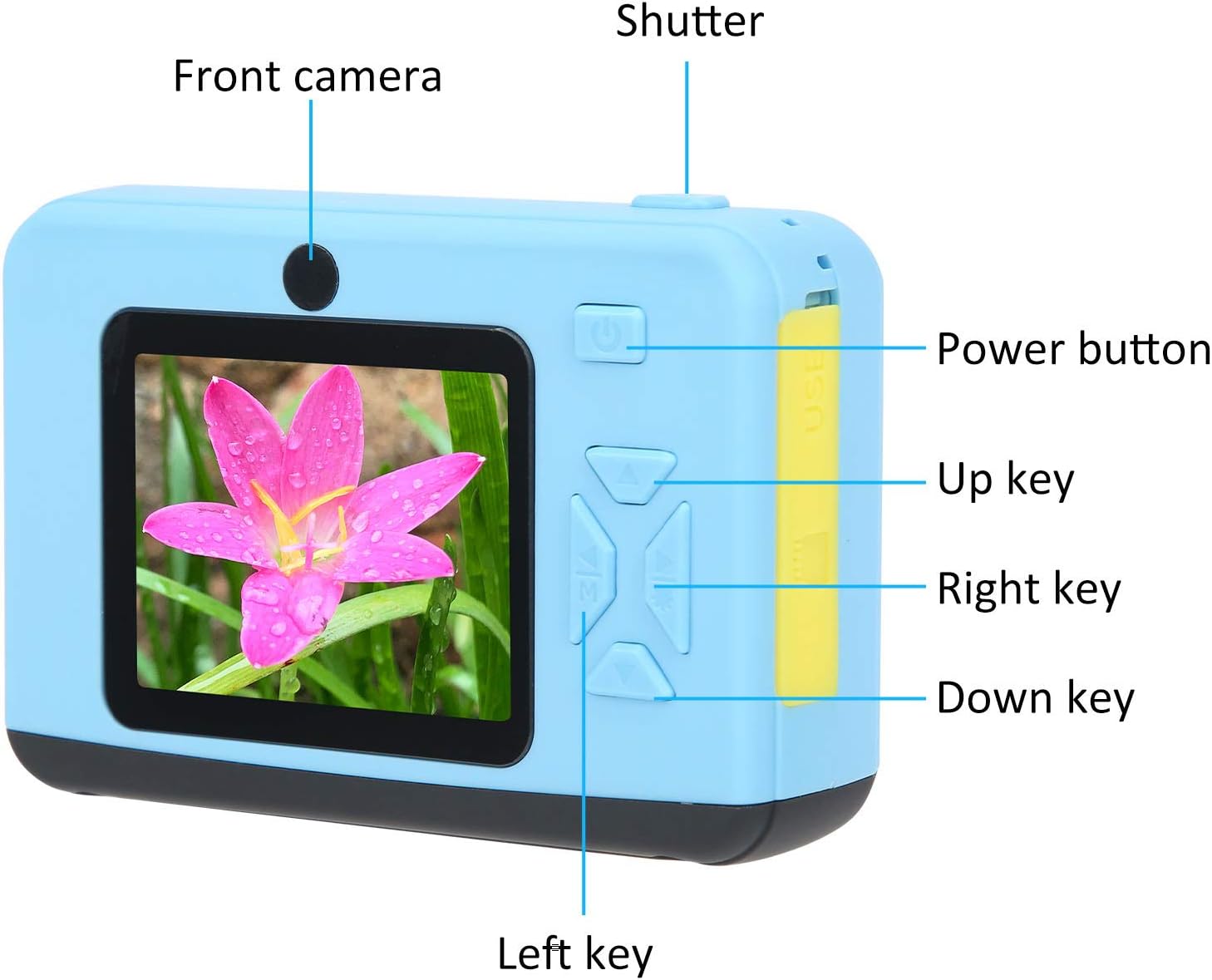 children camera 2 inch 20mp hd children digital camera ips screen anti%e2%80%91drop video recording camera camera children video camera gift for for c