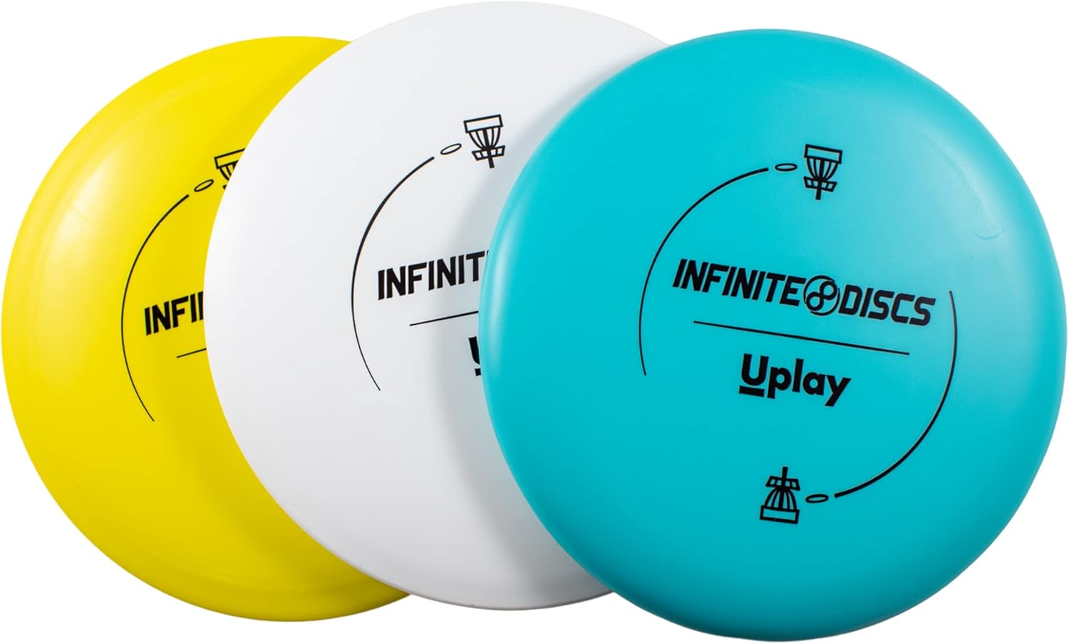 UPlay Disc Golf Bulk Set 10 Complete 3Disc Starter Sets