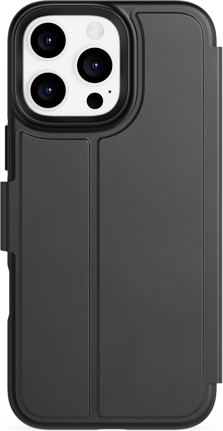 Tech21 EvoLite Wallet for iPhone 16-3 Card Slot Wallet - Impact Protection Case - in Black