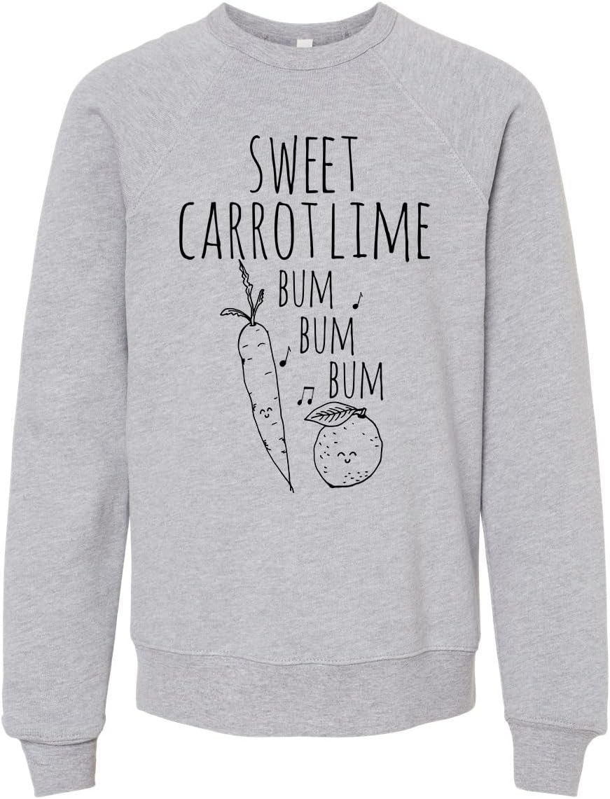 Long Sleeve Unisex Kids' Sweatshirt, Unisex Graphic Sweatshirt, Shirts with Sayings, Heather Gray or Mauve