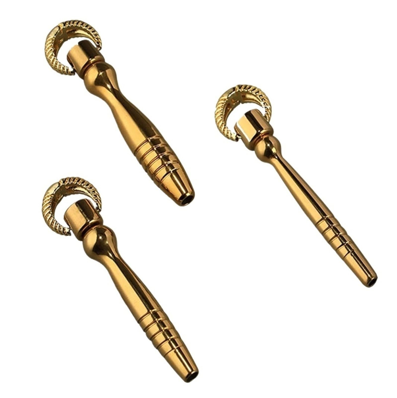 3 Stück Penis Dilator Edelstahl Harnröhren Dilatatoren Set Metall Katheter Klänge CBT Plug Prinzenzepter Stimulation Massage Masturbation SM Erotik Sexspielzeug for Männer