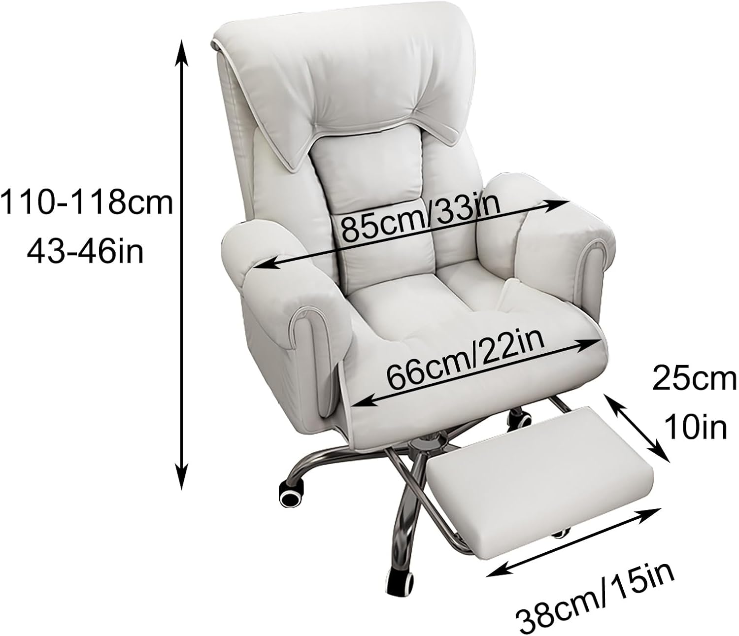 Outdoor Folding Chairs, Padded Zero Gravity Lounge Chair, Reclining Patio Chairs Recliner for Indoor Outdoor, Office Lunch Break Folding Chair