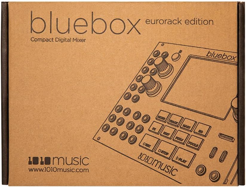 1010music Bluebox Digital Mixer and Recorder Eurorack Module