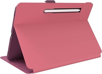 Speck Products Balance Folio Samsung Galaxy Tab S7 Case, Royal Pink/Lush Burgundy