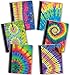 New Generation - Tie Dye - Composition Book , 6 PACK, WIDE Ruled , 80 Sheets / 160 Pages , 7.5 x 9.75 Inches , UV Glossy Laminated Hard covers (6 PACK COMPOSITION NOTEBOOK WIDE RULED)