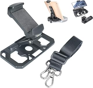 Tablet Stand Compatible with DJI Mavic Air 3 / Mini 2 / Mini 3 Pro/Air 2 / Mavic 3/ Air 2S Mavic 2 Pro/Zoom Spark Drone Remote Controller 4-11 inch Foldable Tablet Holder with Neck Lanyard