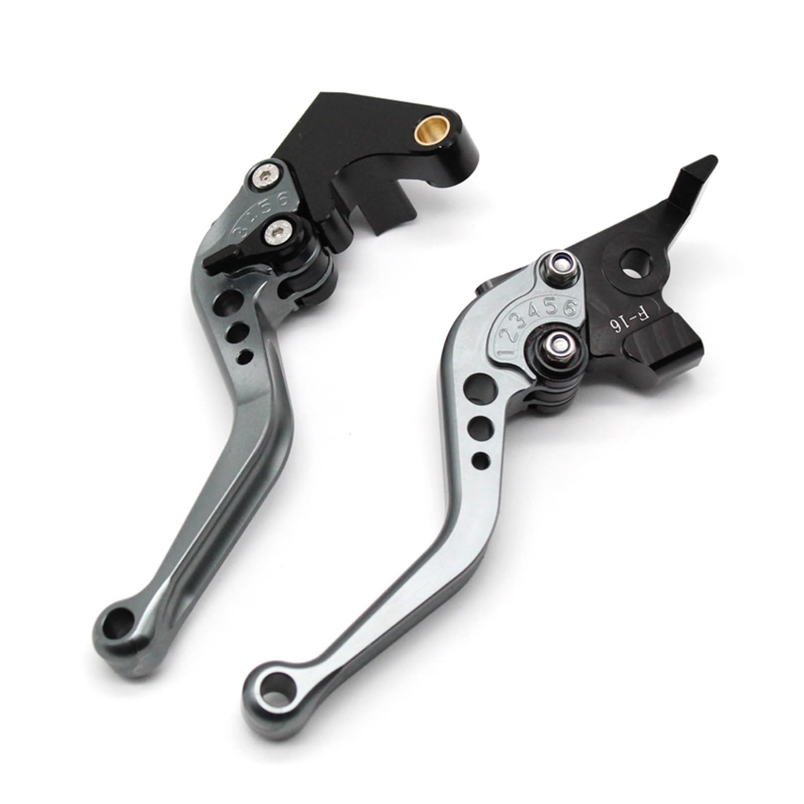 Cubecmq Short Titanium Clutch Brake Lever For Suzuki Vl125 For Intruder 00-07 Gz125 For Marauder 98-00 Gz250 For Marauder 99-00 Motorcycle Brake Clutch Levers Motorcycle Brake Clutch Lever(Short Titanium)