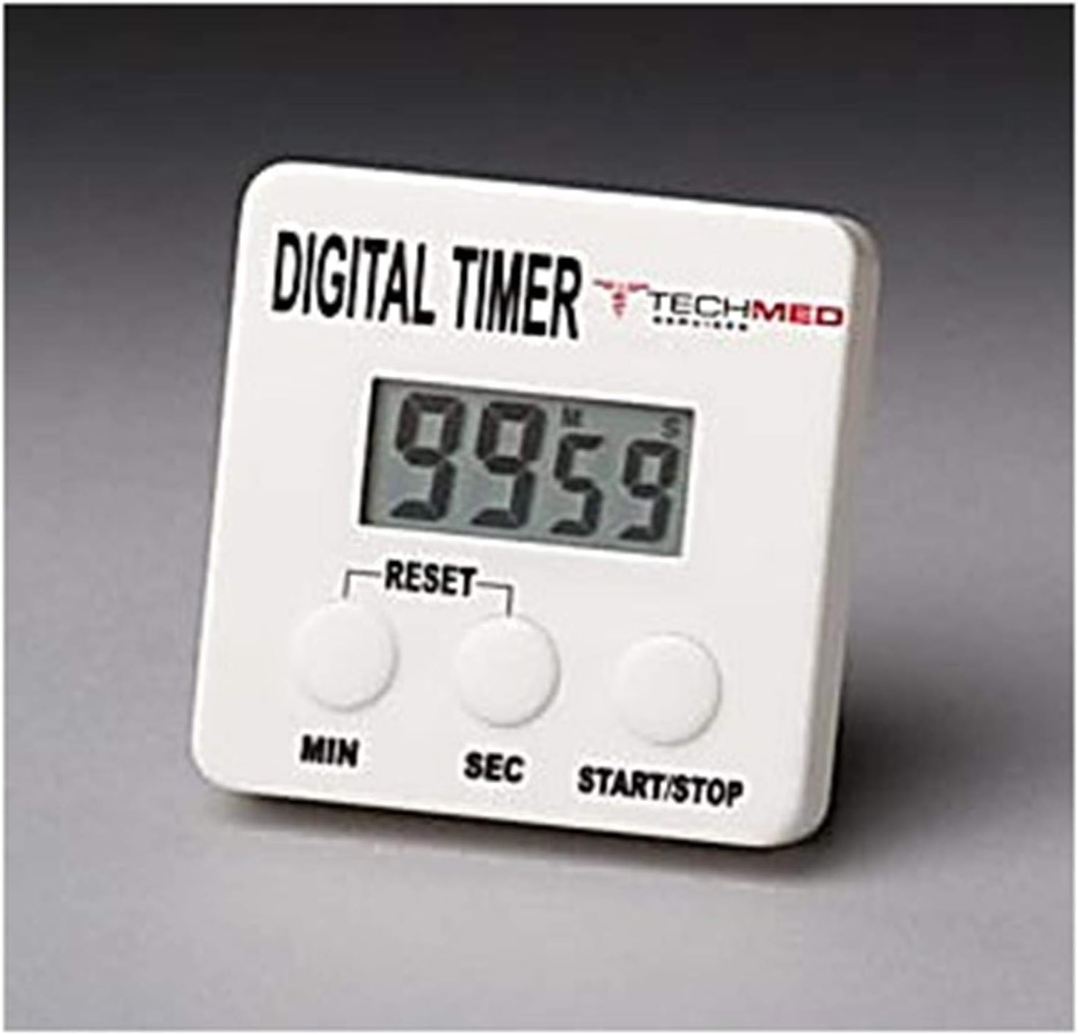 Dukal TEC 4452 Tech-Med Digital Timer, 1/2" Number Display, 2-3/4" x 1-1/2"