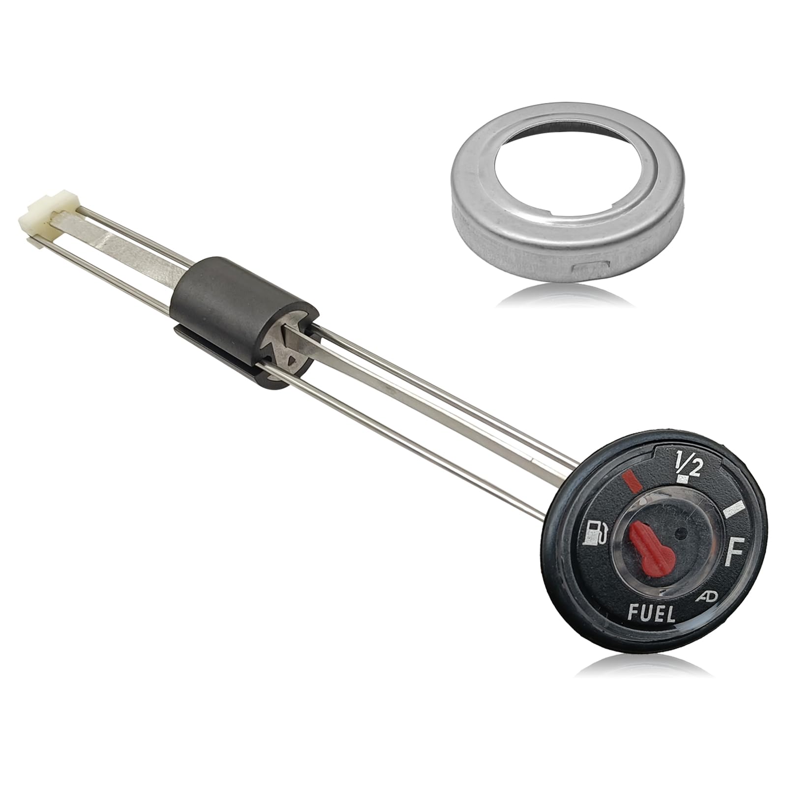 Pleoos ATV Gas Tank Fuel Gauge & Cap Replacement Compatible with Yamaha Big Bear (2000-2012) 400,Grizzly (1998-2001) 600,Kodiak (1996-1999) 400-