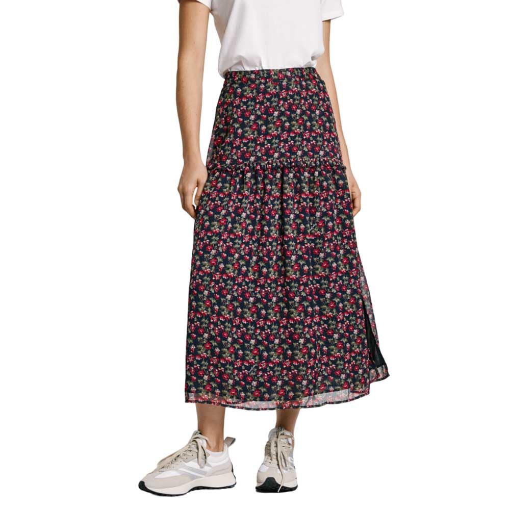 Pepe Jeans Women's Blue (Dulwich Blue) Odelia, Skirt, Blue, S