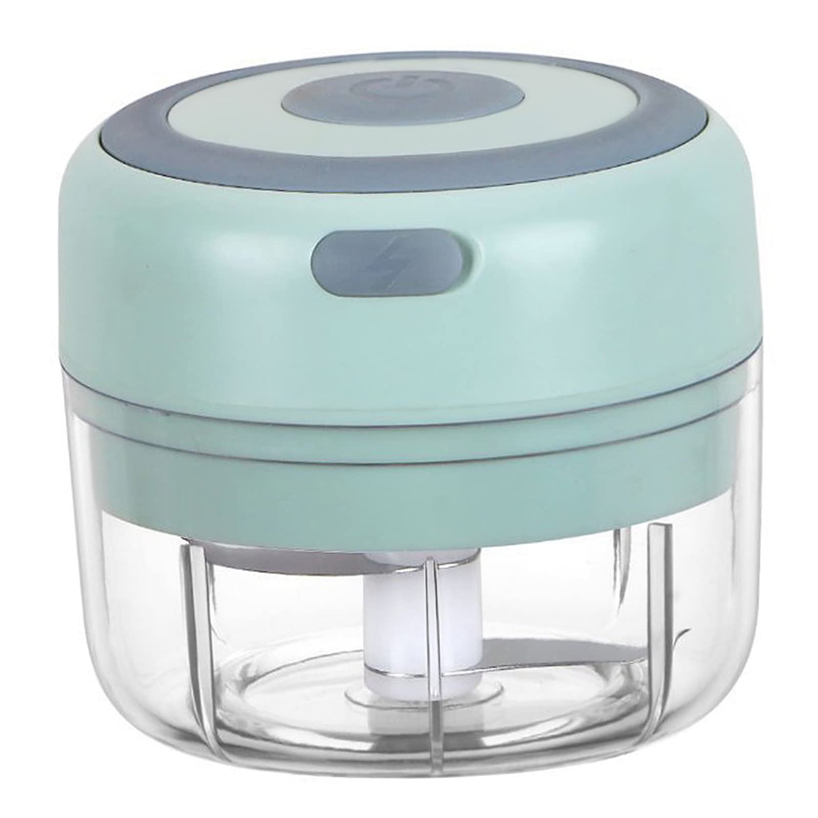 Smerigliatrice per aglio Tritatutto Elettrico Cordless USB Ricaricabile ABS PC Acciaio
