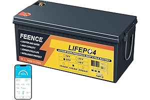FEENCE 36V 135Ah Golf Cart Bluetooth Battery