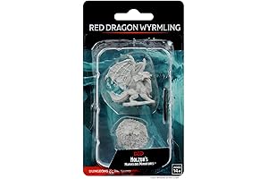 Dungeons & Dragons Nolzur's Marvelous Red Dragon Wyrmling Miniature
