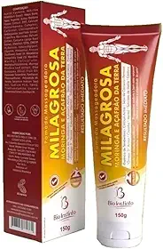 Pomada Milagrosa Com Moringa e Açafrão da Terra 150g