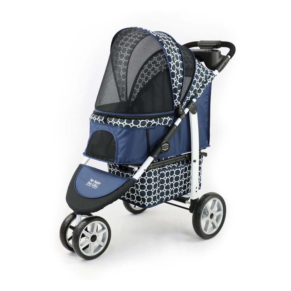 Amazon.co.jp: My Baby Pet Life 折りたたみ ペットカート (広い視界