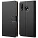 Produktbild HOOMIL Handyhülle für Huawei P30 Lite Hülle, für Huawei P30 Lite New Edition Hülle Leder Flip Case Schutzhülle für Huawei P30 Lite Tasche - Schwarz