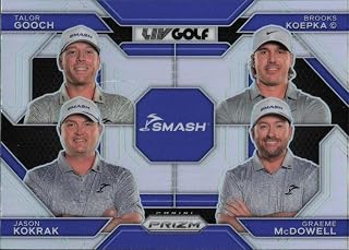2024 PANINI PRIZM LIV TEAM CARDS SILVER #66 JASON KOKRAK/BROOKS KOEPKA/TALOR GOOCH/GRAEME MCDOWELL SMASH GC GOLF OFFICIAL TRADING CARD OF PGA/LPGA