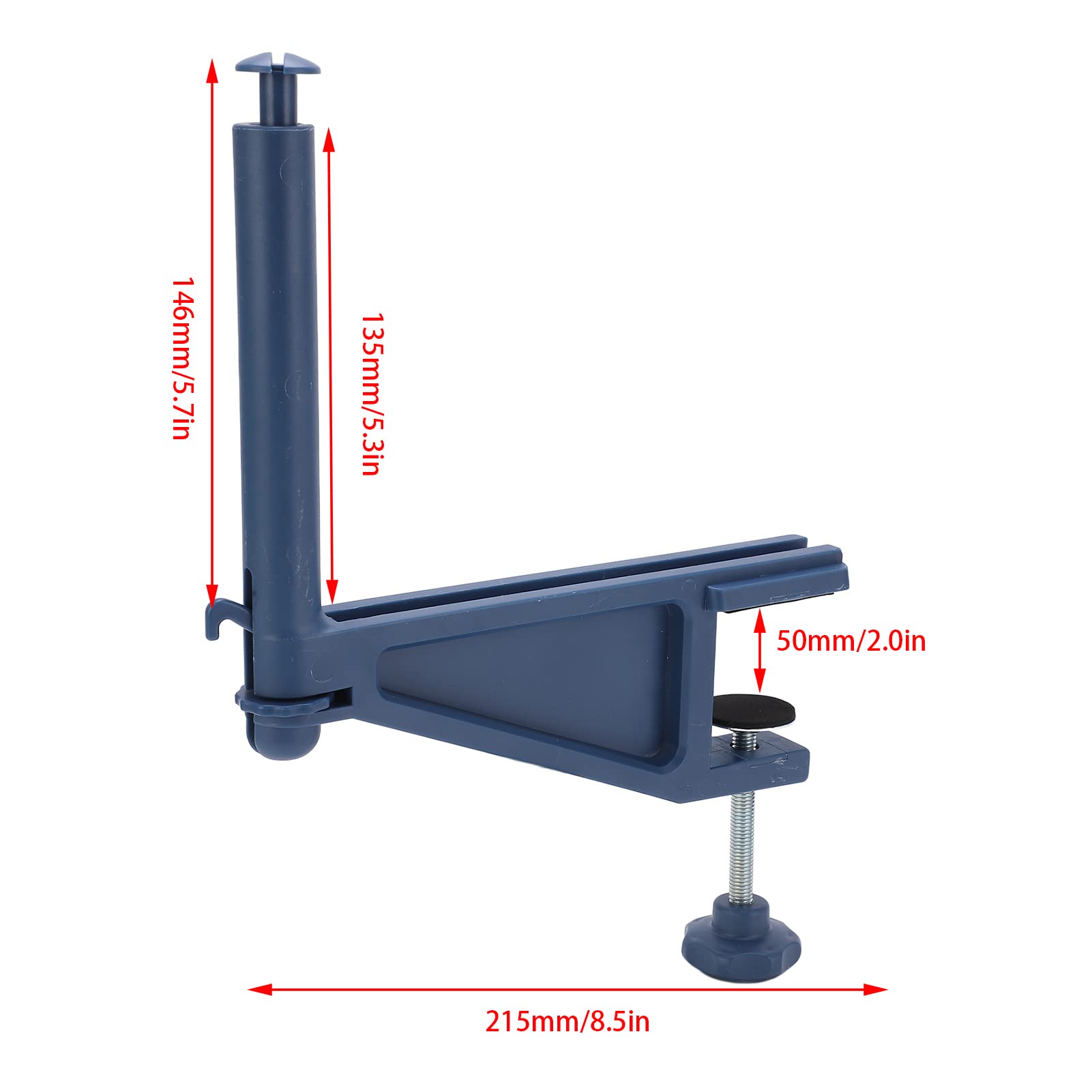 Set Rete da Pong Portatile Professionale, Morsetto Regolabile con Fissaggio a Vite, Rete in Nylon per Allenamento Indoor all'aperto, Attrezzatura da Pong Durevole con Staffa